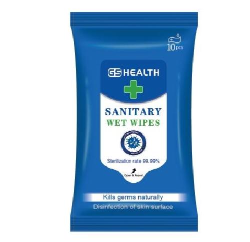 Antibacterial Wipes 10 Per Pack